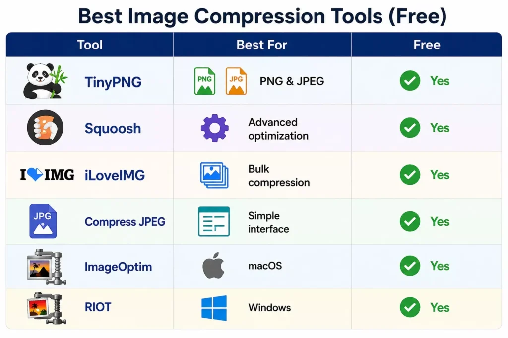 How to Compress Images Without Losing Quality Best Free Image Compression Tools