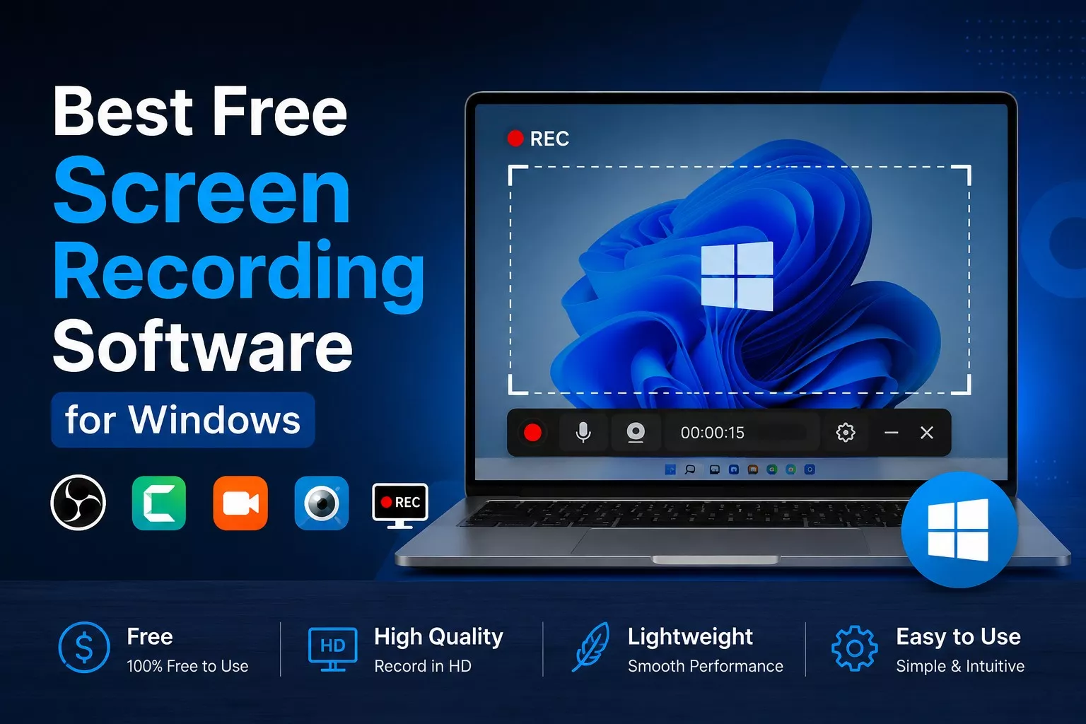 Best Free Screen Recording Software for Windows