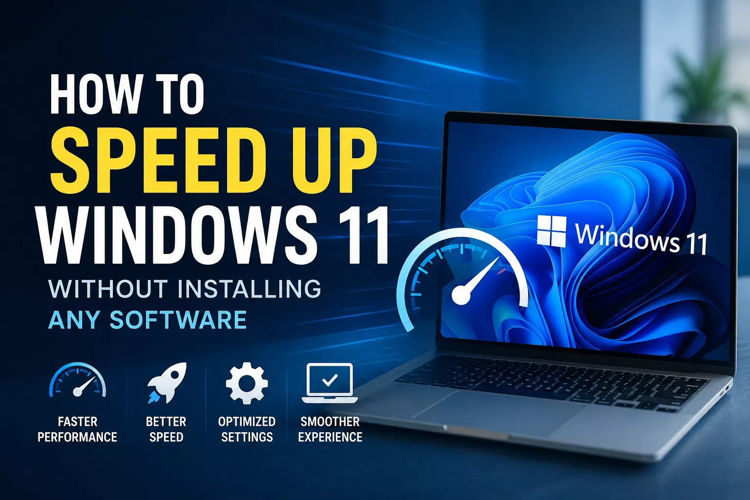 How to Speed Up Windows 11 Without Installing Any Software