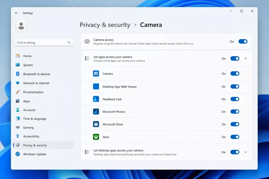 How to Check Which Apps Are Using Your Camera in Windows 11 Check Which Apps Have Camera Access