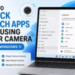 How to Check Which Apps Are Using Your Camera in Windows 11
