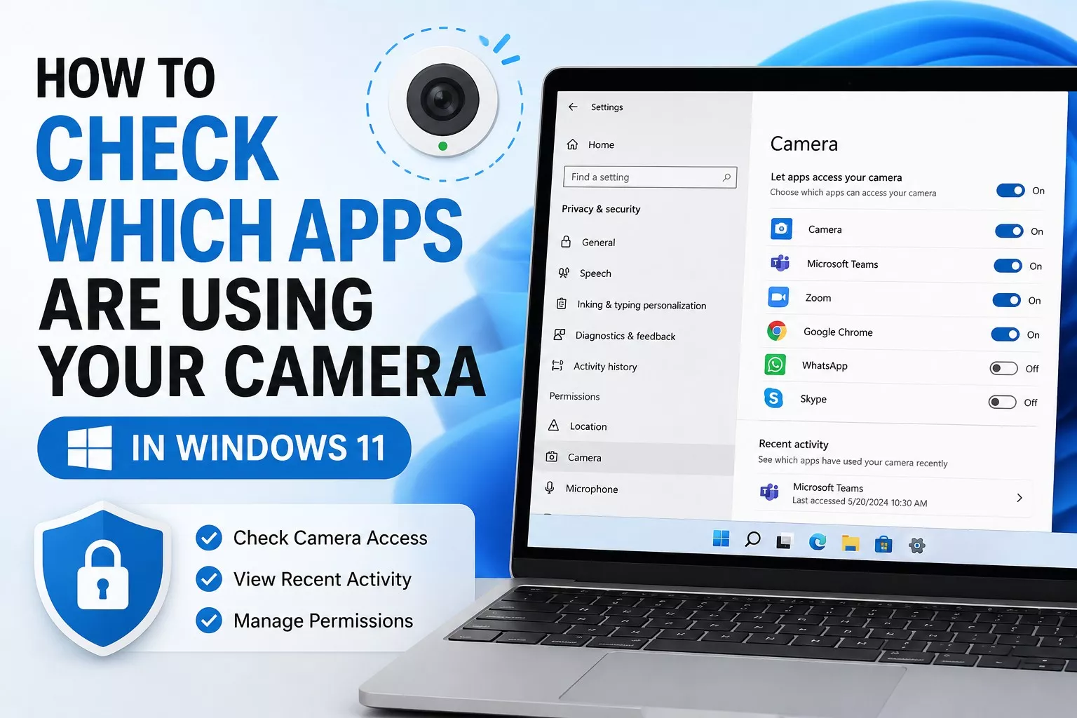 How to Check Which Apps Are Using Your Camera in Windows 11