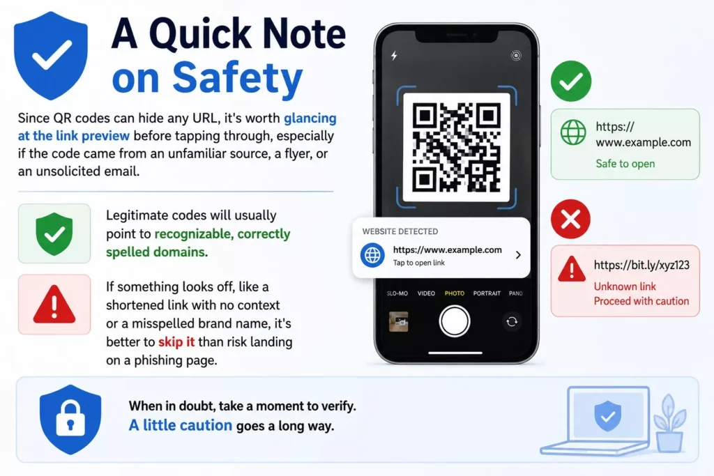 How to Scan QR Codes Without Installing an App A Quick Note on QR Code Safety