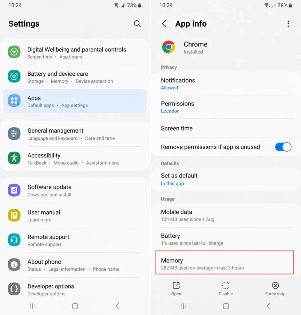 How Mobile Browsers Compare on RAM Usage