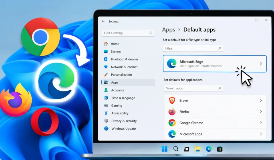 How to Change Your Default Browser in Windows 11