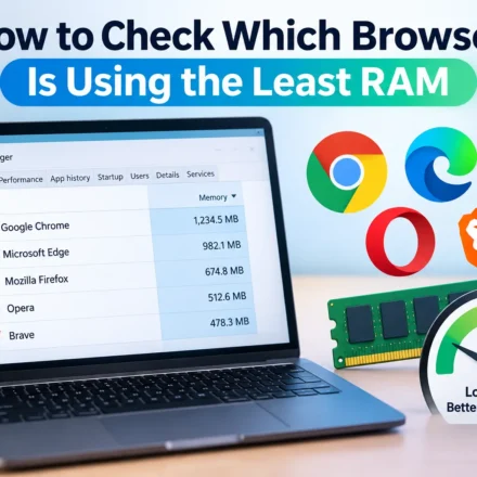 How to Check Which Browser Is Using the Least RAM