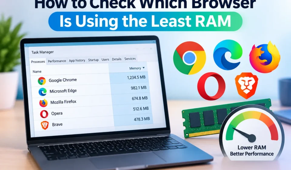 How to Check Which Browser Is Using the Least RAM
