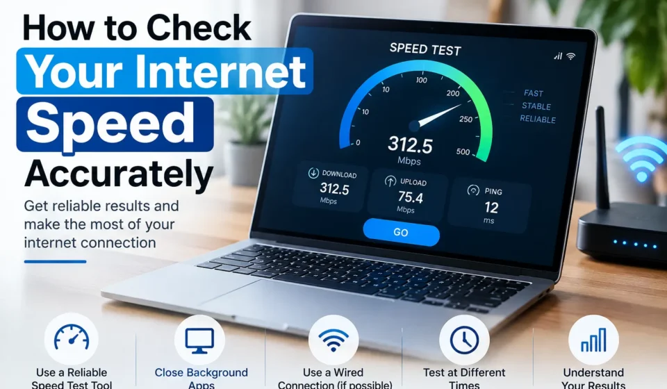How to Check Your Internet Speed Accurately