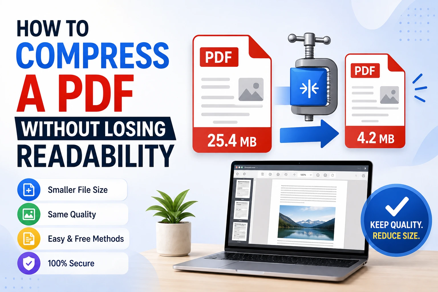 How to Compress a PDF Without Losing Readability