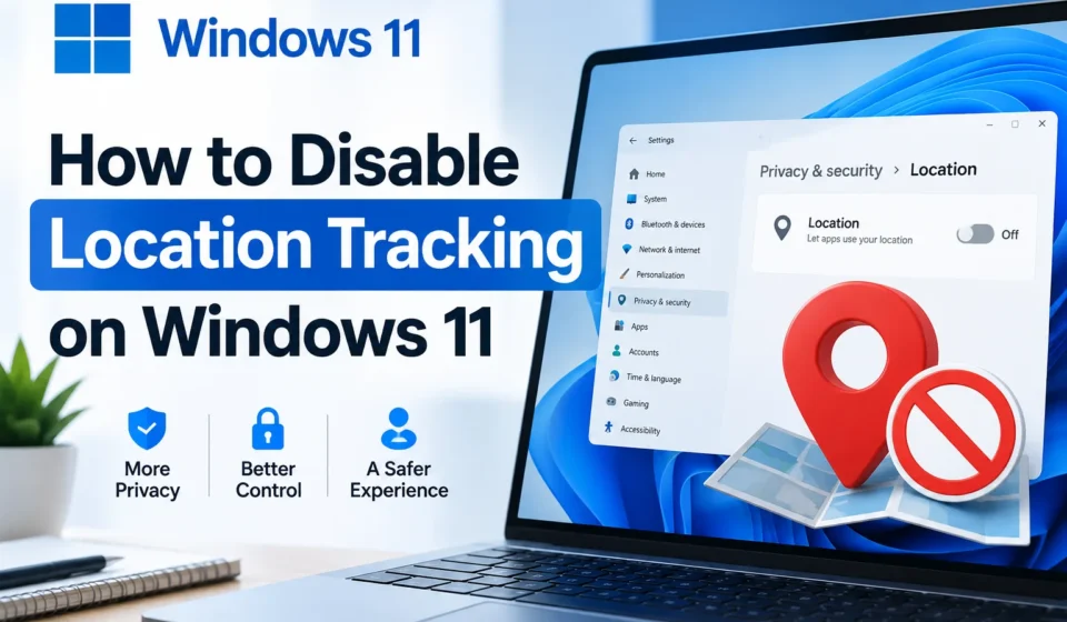 How to Disable Location Tracking on Windows 11