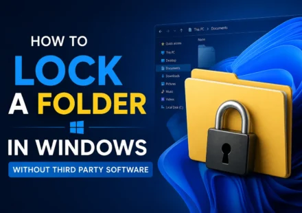 How to Lock a Folder in Windows Without Third Party Software