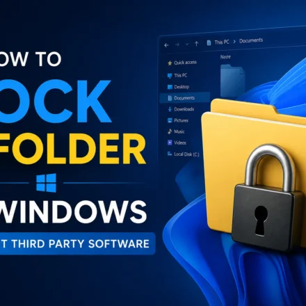 How to Lock a Folder in Windows Without Third Party Software