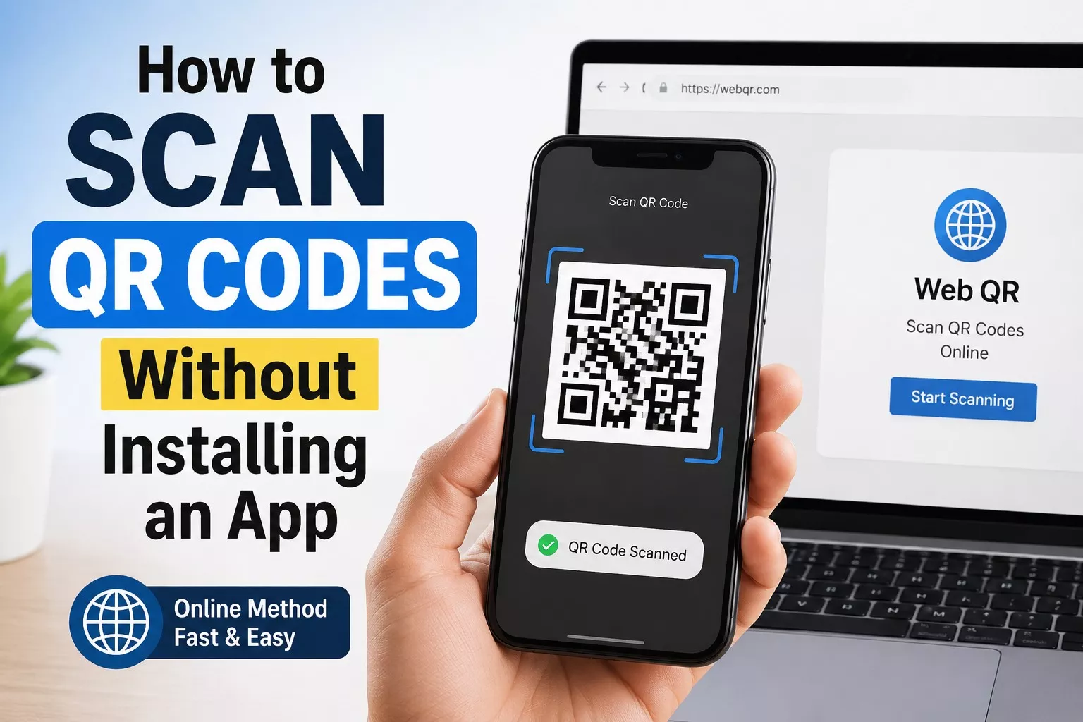 How to Scan QR Codes Without Installing an App