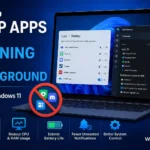 How to Stop Apps from Running in the Background on Windows 11
