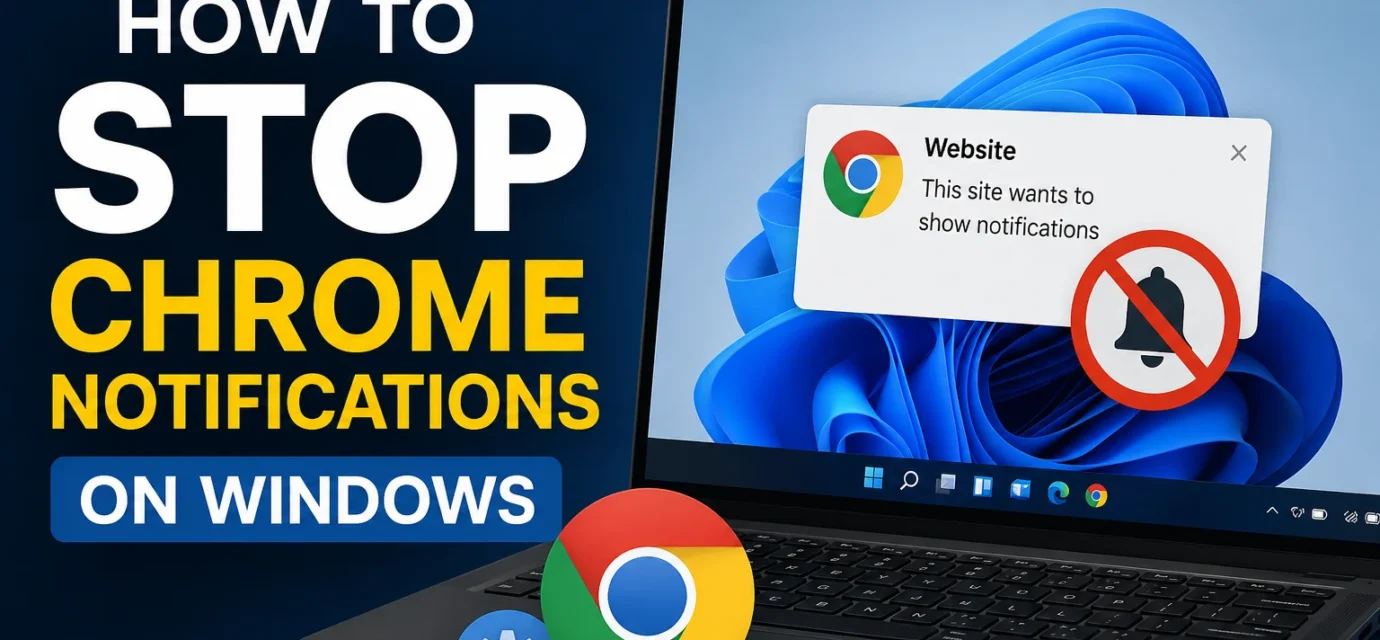 How to Stop Chrome Notifications on Windows