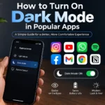 How to Turn On Dark Mode in Popular Apps How to Turn On Dark Mode in Popular Apps