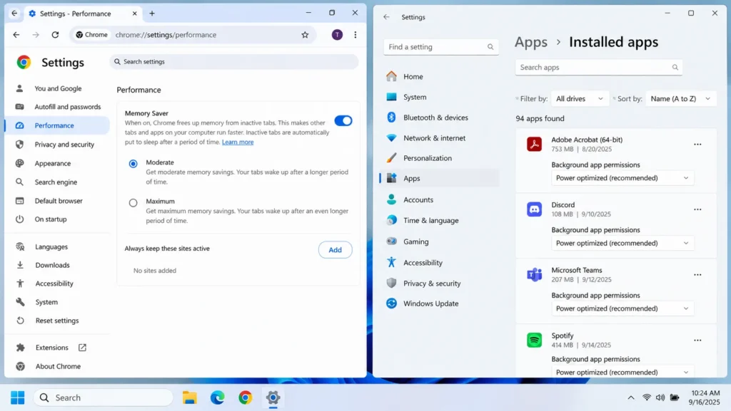 Letting Windows Handle It Automatically Going Forward