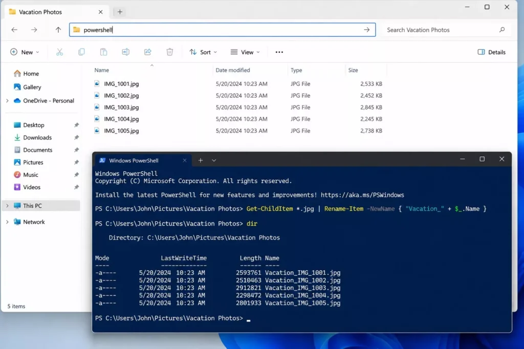 PowerShell for More Control
