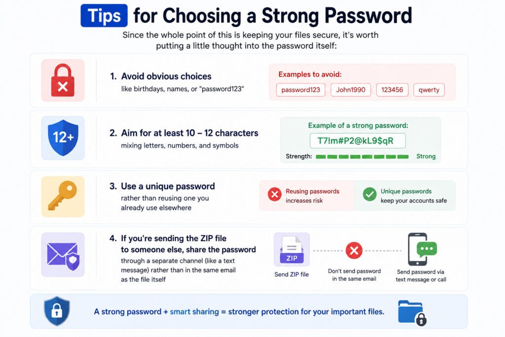 Tips for Choosing a Strong Password