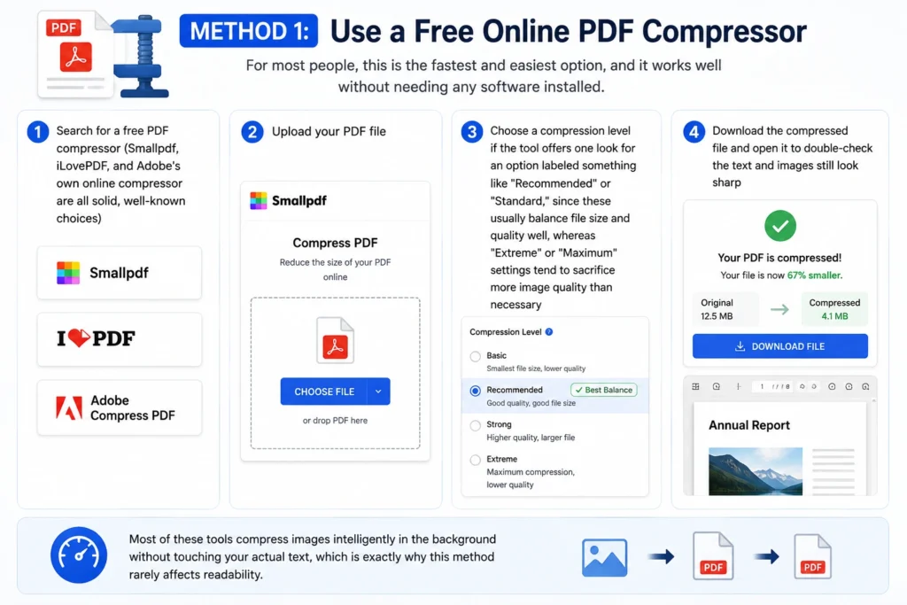 Use a Free Online PDF Compressor