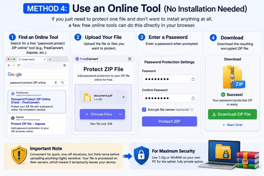 Use an Online Tool (No Installation Needed)