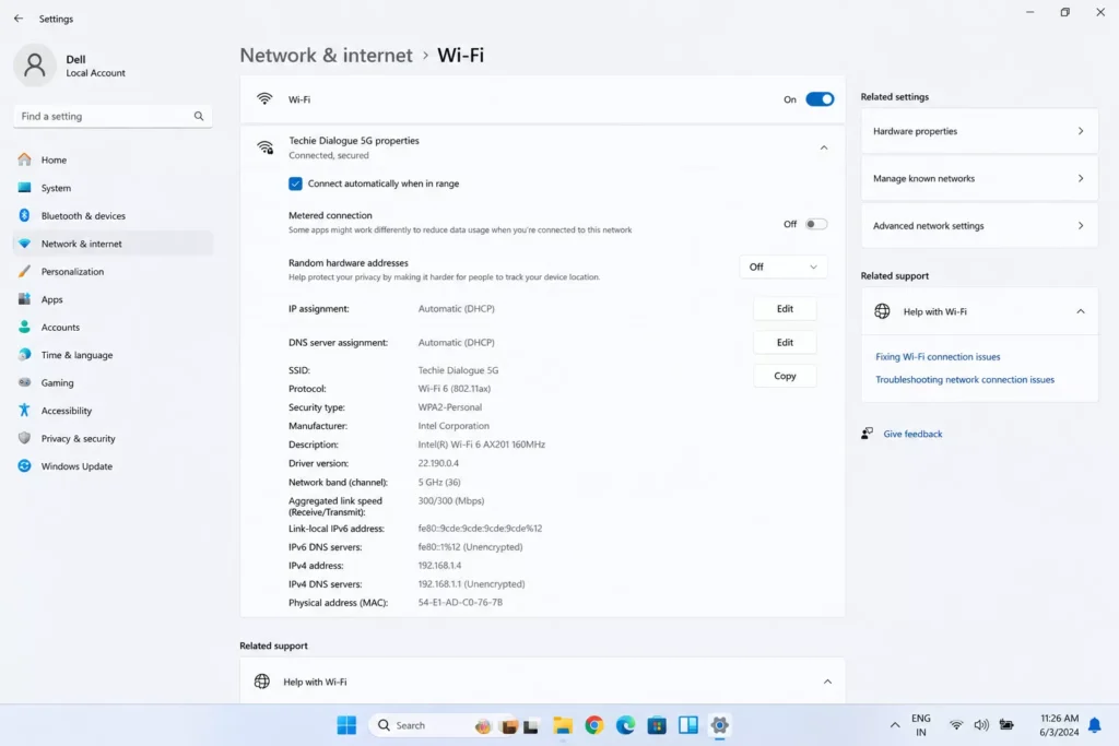 How to View Saved Wi-Fi Passwords on Windows 11 View Wi-Fi Password Through Network Settings