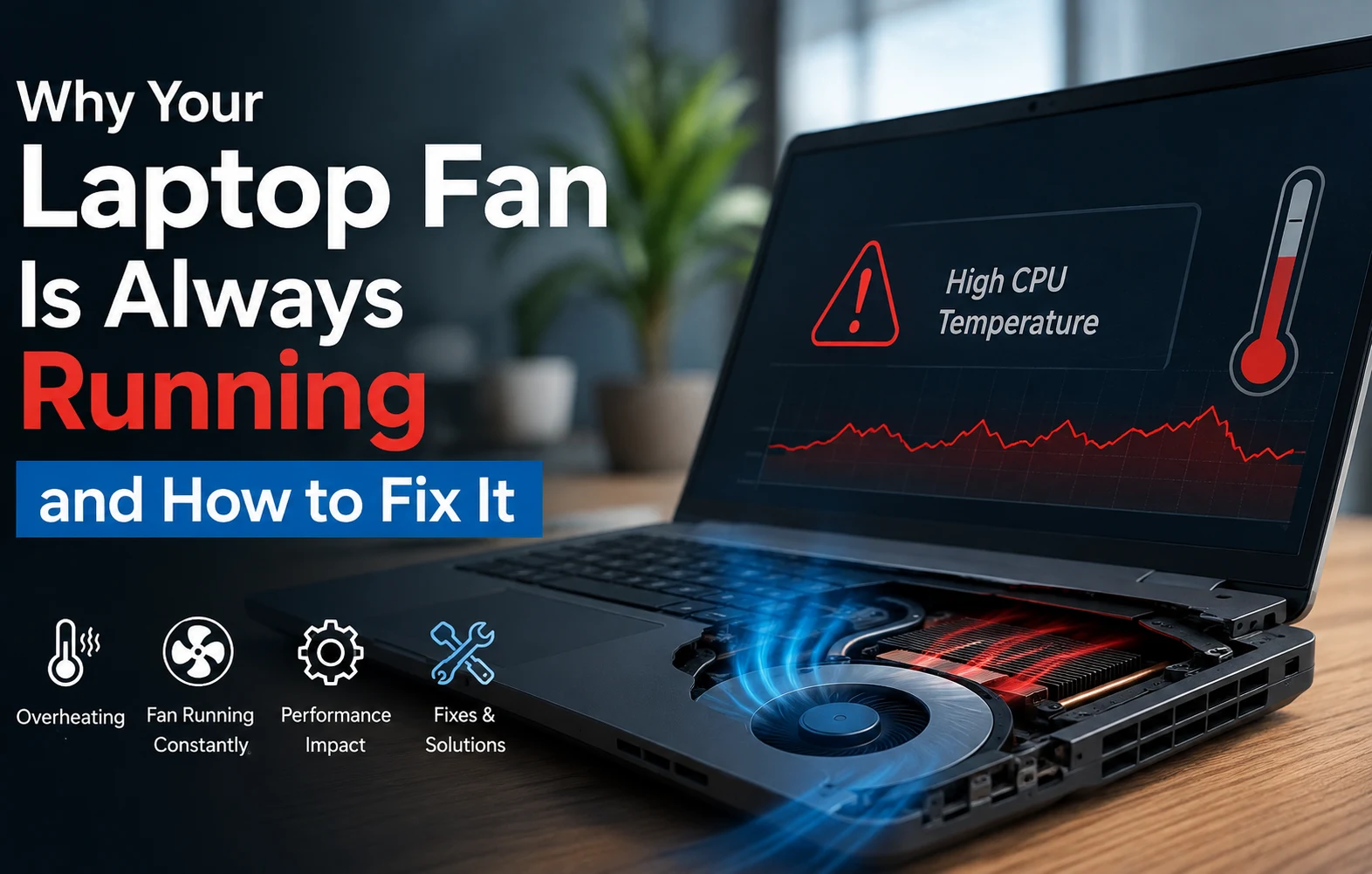 Why Your Laptop Fan Is Always Running and How to Fix It